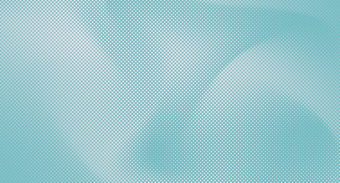 Halftone pattern with blue and white dots and a gradient effect