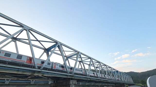 bridge over the river