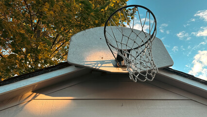 Basketball hoop and net © Steven