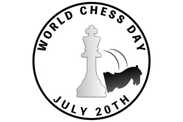 世界チェス・デー 7月20日 記念日 © kudoh