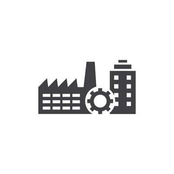 Business people, human resources, office management - icon. Simple vector illustration