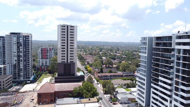 New medium and high density apartments in the suburbs of Australia
