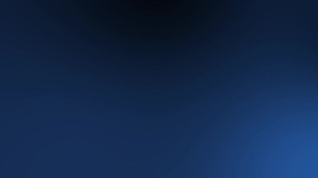Intense, mysterious loop background gradient animation in deep navy blue and black colors. Perfect for video projects, graphic design or wallpaper.
