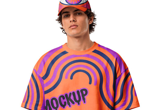 T Shirt Studio Mockup