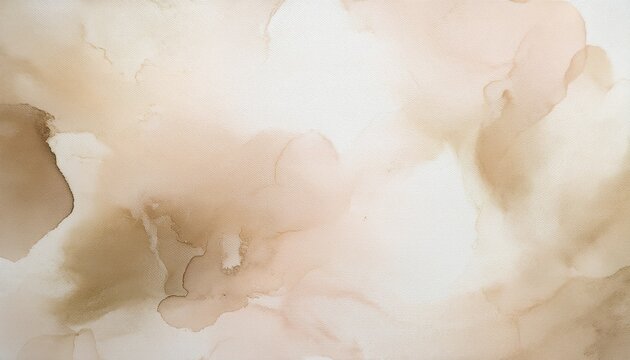 subtle beige tones with delicate watercolor stain textures creating a beautiful and versatile background for creative projects and design applications