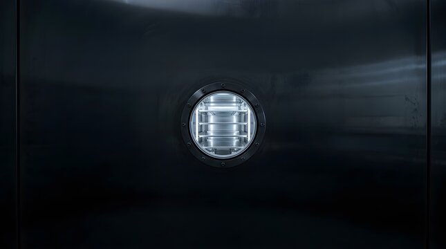 Empty lyophilizer chamber in lab modern new beautiful creative professional high quality clean
