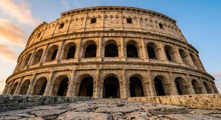 Obraz premium colosseum in rome italy
