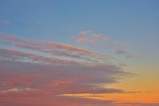 Wonderful colors in this dawn sunrise sky replacement or can be used as a background.