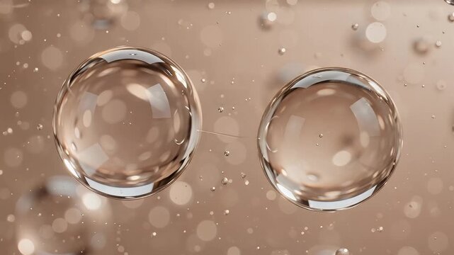 Extracellular interstitial fluid droplet and transparent cellular hydration suspension