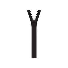 Zipper. Closed and open zip icon Vector illustration © Taufikur