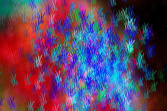 Background and abstract blur bokeh with circle soft and hard of more color.