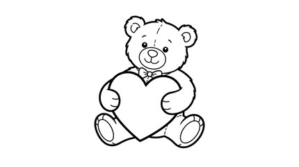 Fototapeta premium teddy bear cartoon