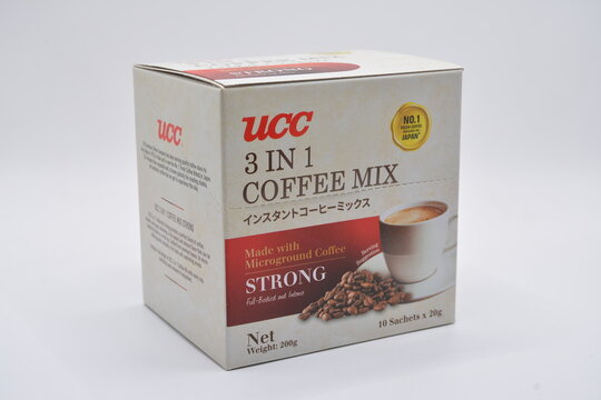 UCC 3 in 1 coffee mix strong box in Manila, Philippines