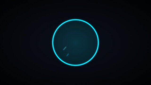 Sleek Minimalist Logo Reveal Circle