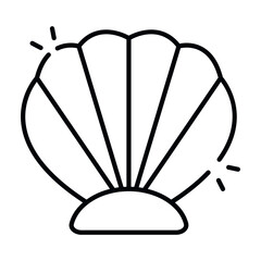 Modern design icon of seashell  © Rabiya