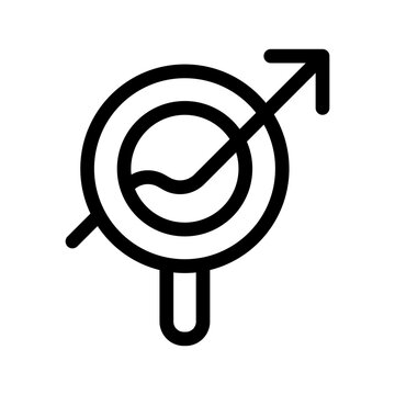 Trending Icon Vector Symbol Design Illustration