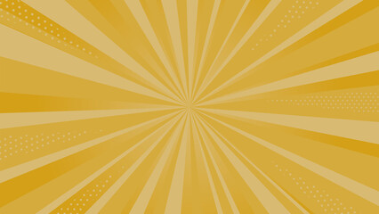 Fototapeta premium Mustard radial burst abstract autumn background マスタード 放射線 秋 背景