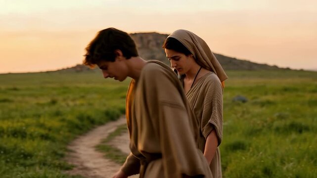 Abraham, At His Wife Sarah&rsquo;s Insistence, Sent His Concubine Hagar And Their Son Ishmael Into The Desert Of Beersheba
