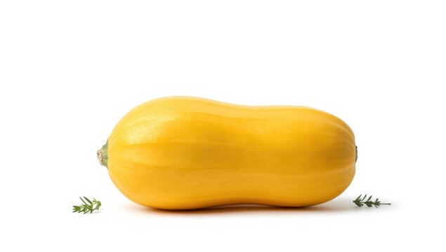 Squash pasta on light backdrop