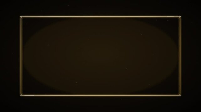 Elegant Gold Neon Luxury Vlog Outro