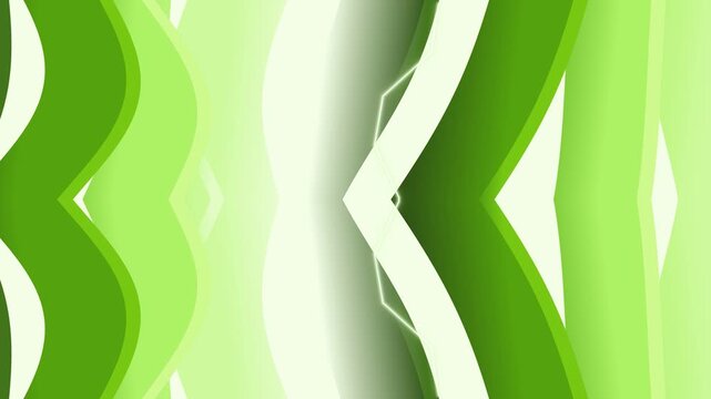 Abstract green gradient arrows with dynamic lines creating a modern geometric background for vibrant design projects and presentations