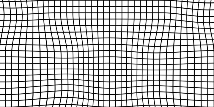 Illustration of diamond shape mesh texture. Seamless metal grid pattern in vector.