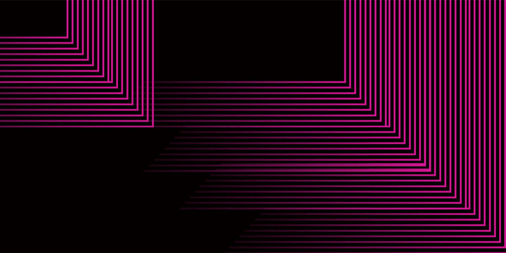 3D pink techno abstract background overlap layer on dark space with triangles lines effect decoration. Modern graphic design element stripes style concept for web, flyer, card, or brochure cover