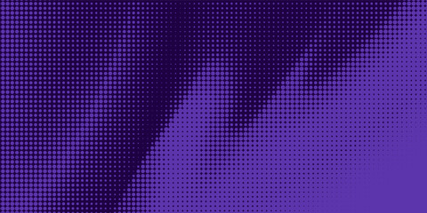 Halftone Dots pattern. motion speed line Halftone on Dark Background Minimalist Retro comic gradient grunge texture background. Eps10 © Mansur