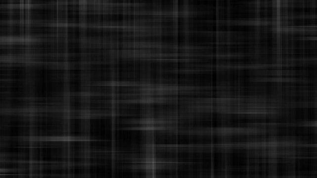 A dark, textured background composed of intersecting horizontal and vertical lines in varying shades of gray, creating a subtle grid or woven pattern