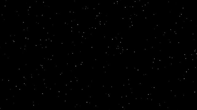 Mesmerizing starry night sky timelapse, The Milky Way is moving in the night sky , Night starry skies with twinkling and blinking stars seamless loop. Twinkling blinking stars in sky.
