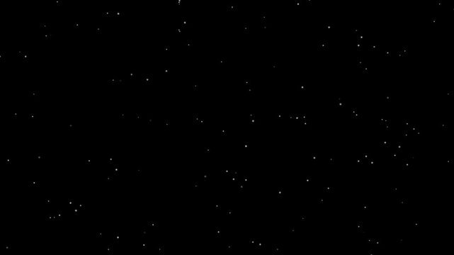 Mesmerizing starry night sky timelapse, The Milky Way is moving in the night sky , Night starry skies with twinkling and blinking stars seamless loop. Twinkling blinking stars in sky.