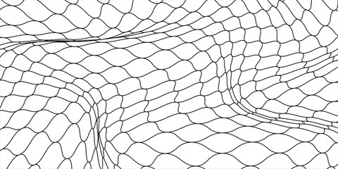 Mesh texture for fishing nets. Seamless pattern for sportswear or soccer goal, volleyball net, basketball hoop, hockey, athletics. Abstract net background for sports © Muaffa