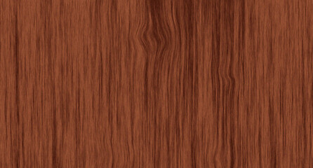 Obraz premium Reddish brown wood grain texture background. Rich mahogany or cherry wooden board surface backdrop for luxury product display, web banner, and 3D rendering
