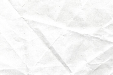 Obraz premium Realistic white folded paper texture. Blank creased sheet with transparent background.