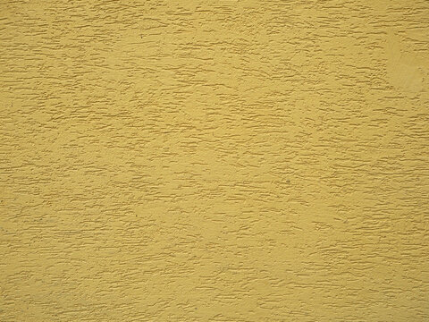 yellow plaster wall background