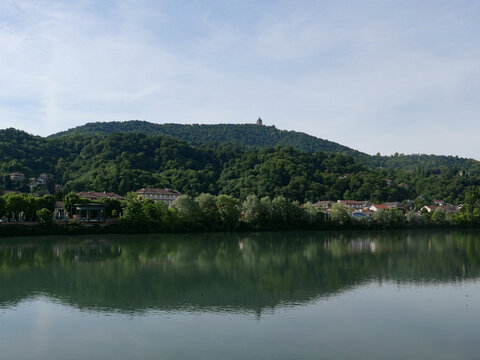 River Po in San Mauro