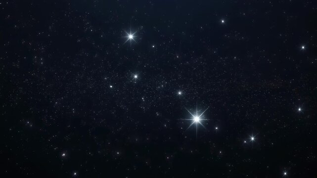 Cosmic time-lapse of distant stars and galaxies in deep space