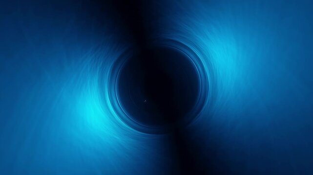 Blue Petarda Exploding into Ring Patterns in Slow Motion with Geometric Beauty