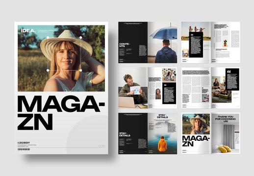 Simple Magazine Template