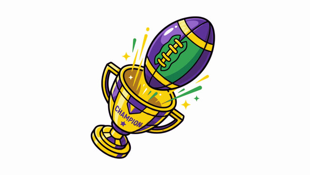Minimalist Illustrative Cel Shaded Soccer League Matches Dynamic Broadcast Graphic Asset, "Created with AI assistance and manually refined."
