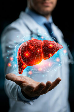 Fatty Liver Disease, Liver Health and Healthcare Awareness Concept