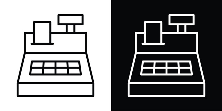 Cash register icon