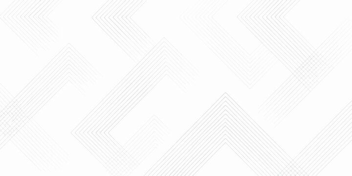 Abstract Gray Geometric Line Pattern Vector Background with Clean Paper Texture Modern Technology Wallpaper and Textured Fabric Style Illustration