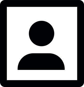 black and white icon with reflection