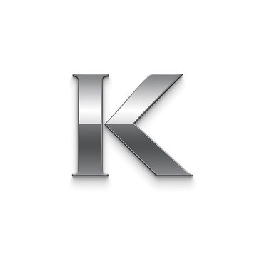 Modern Letter K Logo Design with Geometric Minimalist Brand Identity
