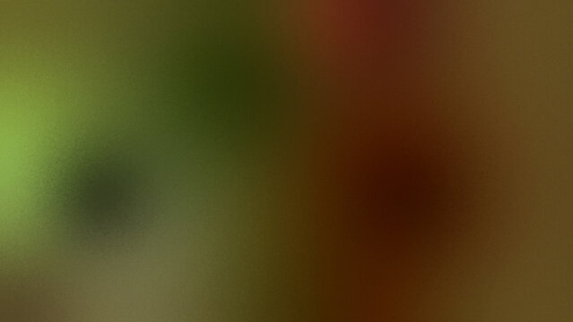 Abstract grainy gradient background with dark green and brown blur texture for digital art, web design elements