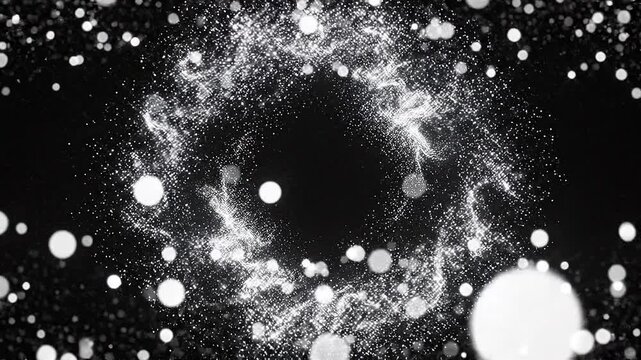 Sparkling Space (Black Background)	
