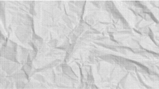 Halftone crumpled paper texture with a fine dotted, rough surface and soft wrinkles. Black distressed sheet background in comic pop-art style, featuring grainy folds and gritty details.