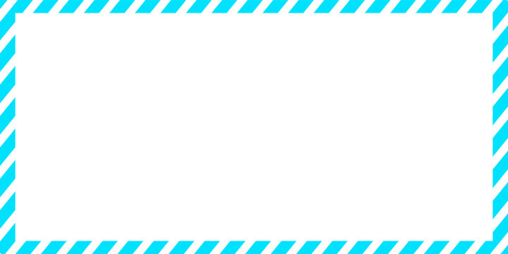 Perbatasan bergaris biru. Bingkai garis diagonal biru. Bingkai diagonal biru. Templat garis diagonal biru
