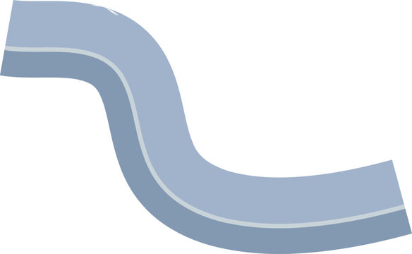 3d rendered illustration of a blue arrow